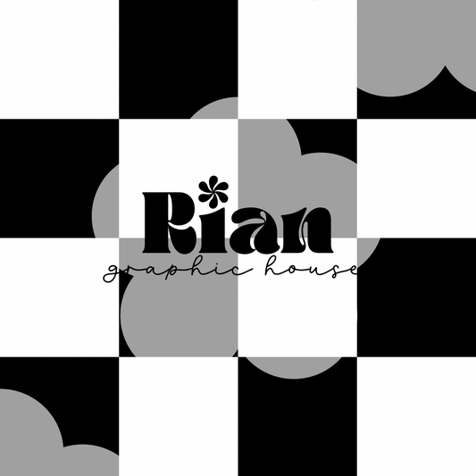 Checks/Black Seamless