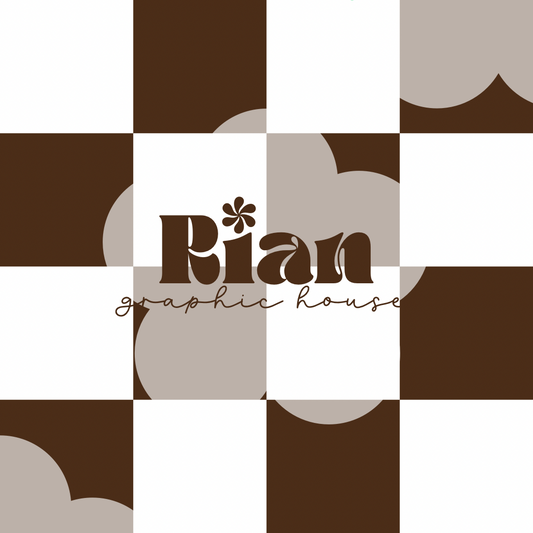 Checks//Chocolate Seamless