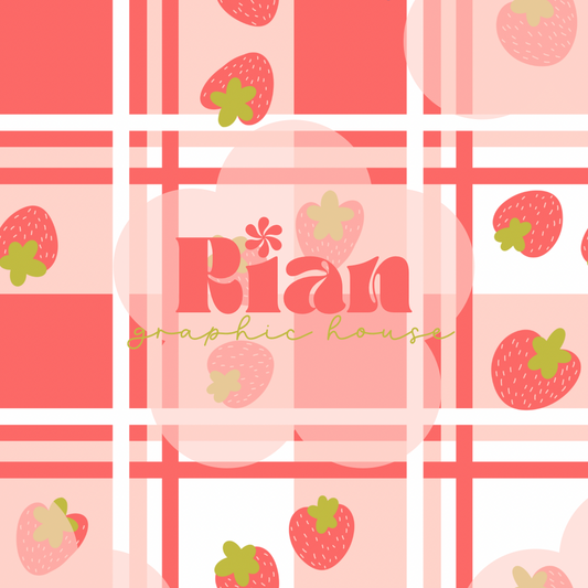 Strawberry Picnic Seamless