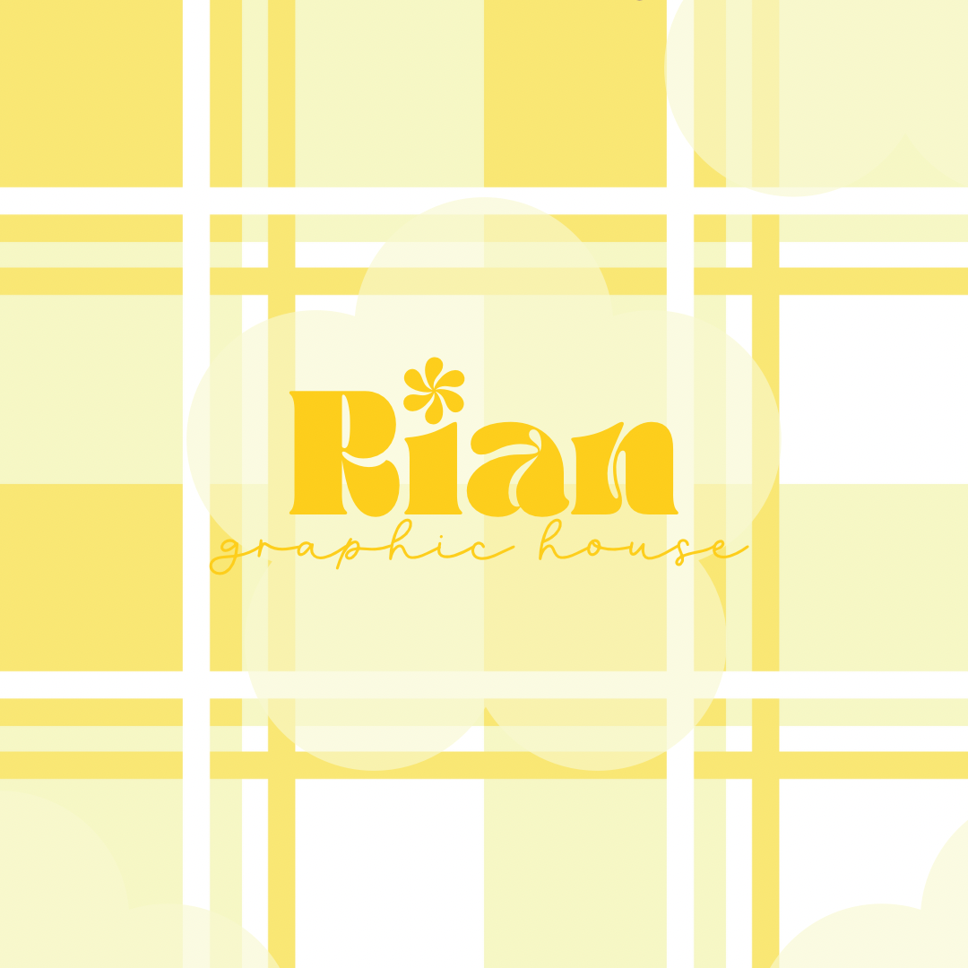 Lemon Plaid Seamless