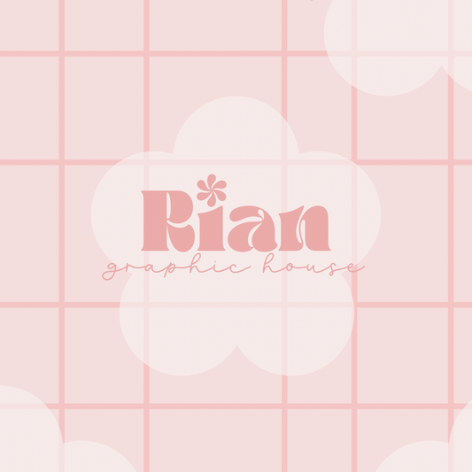 Pink Christmas Grid Seamless