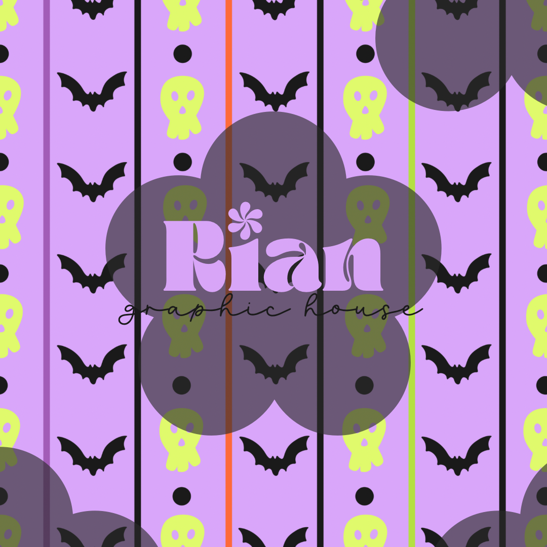 Ghostly Stripes Seamless