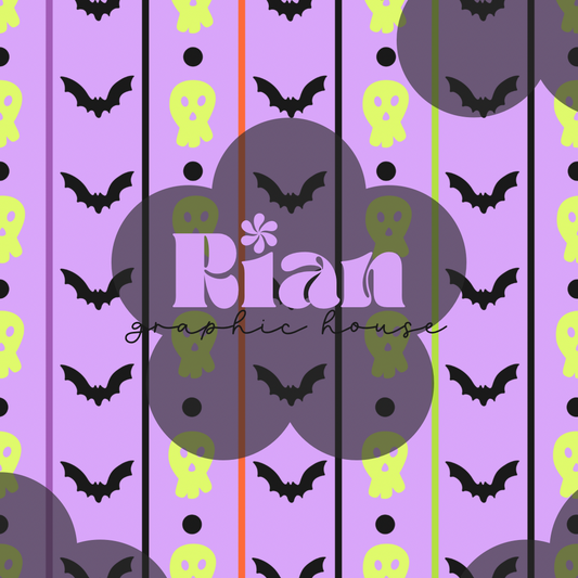 Ghostly Stripes Seamless