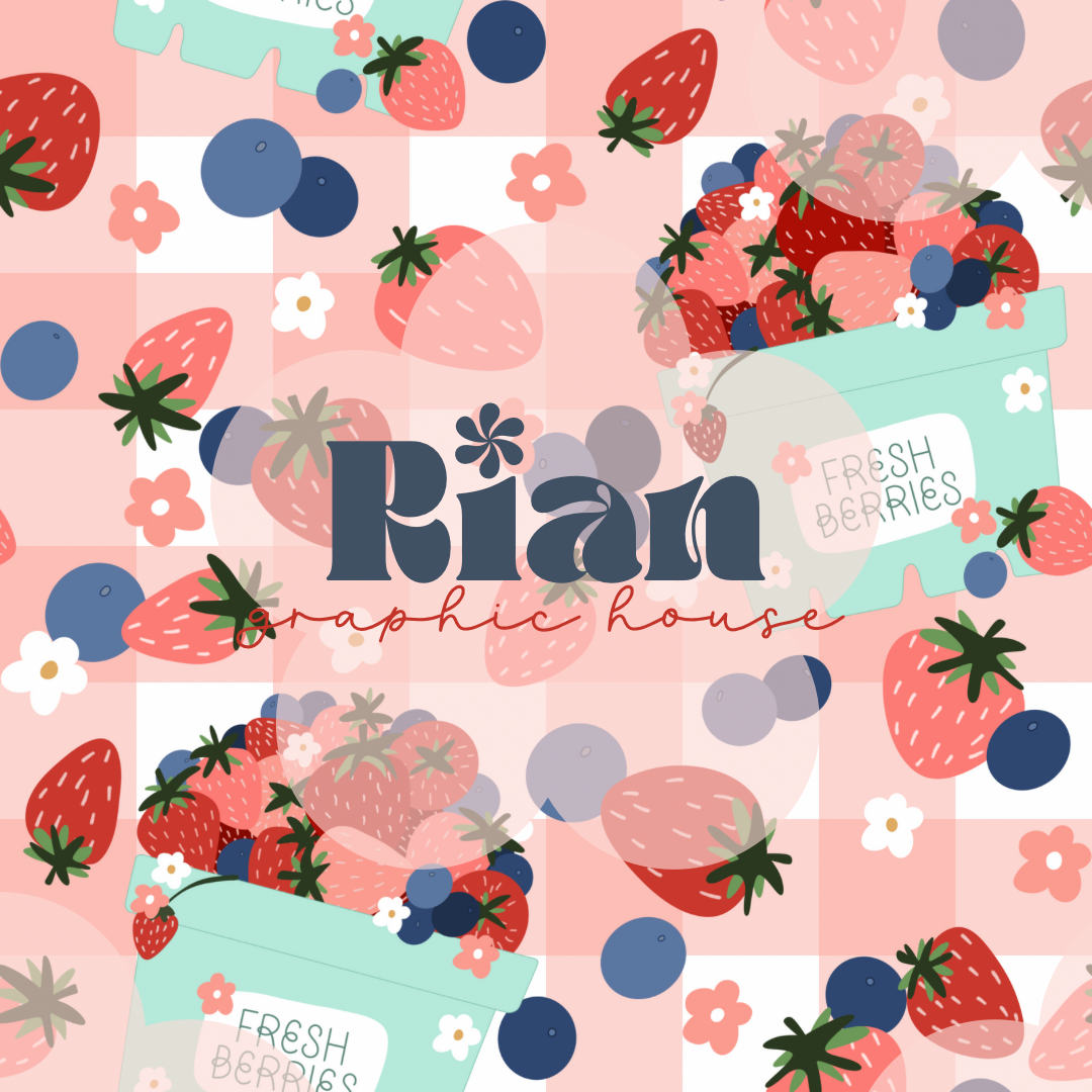 Fresh Berries Seamless