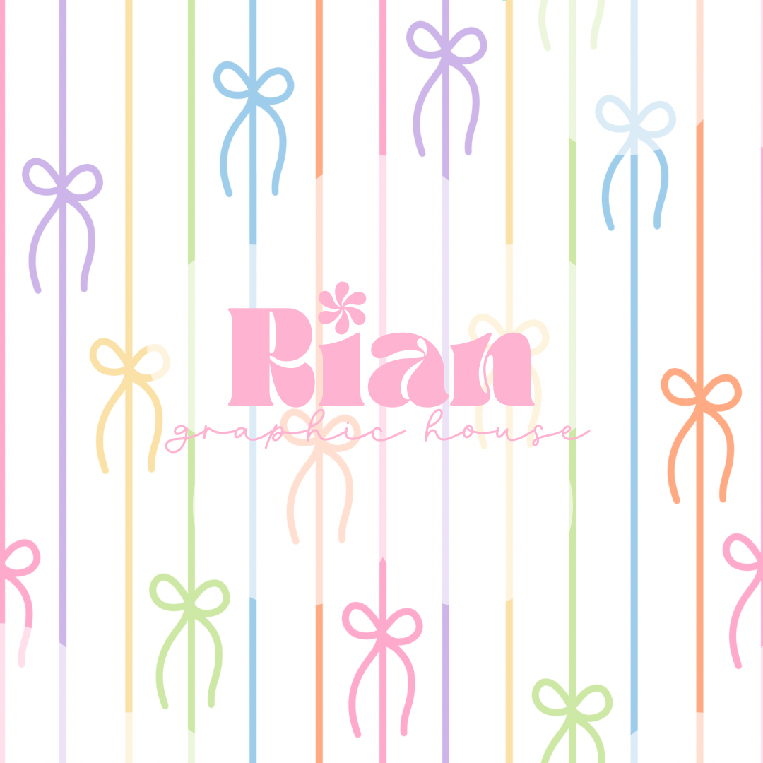 All Tied Up//Spring Pastel Seamless