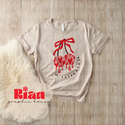 So Cherry Cute Drip PNG