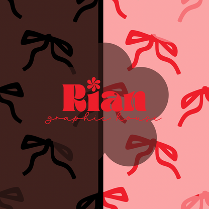 Love Bites Bows Seamless