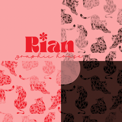 Bad Kitties Seamless