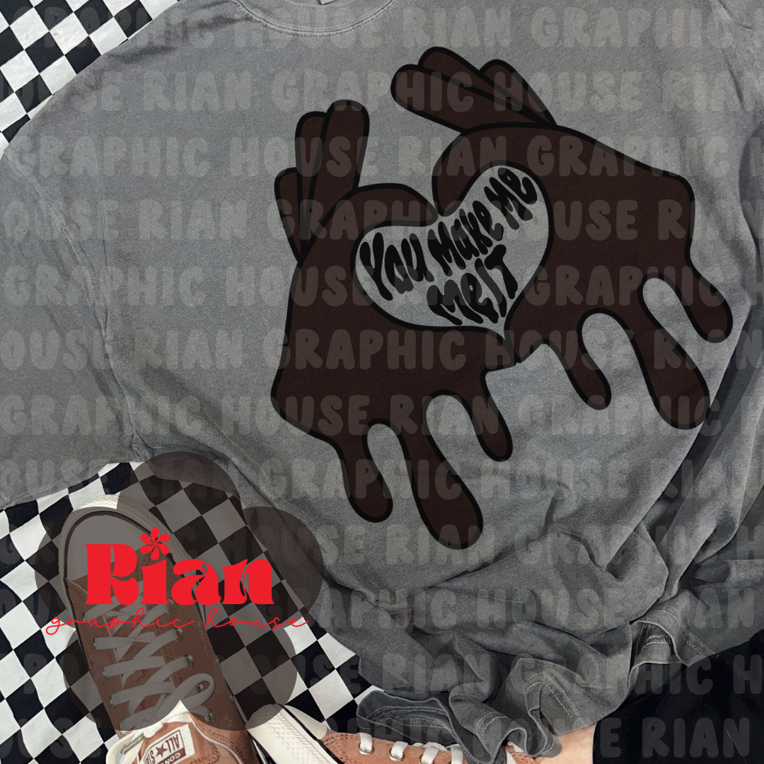 You Make Me Melt PNG