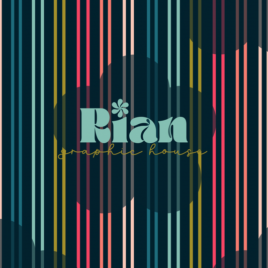 Tea Time Stripes Seamless