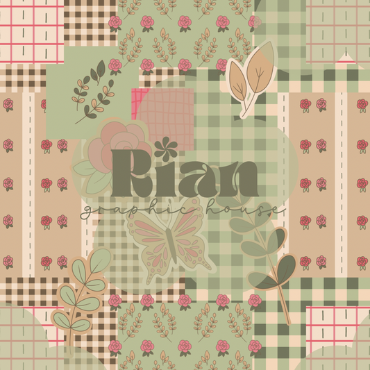 Butterfly Cottage Seamless