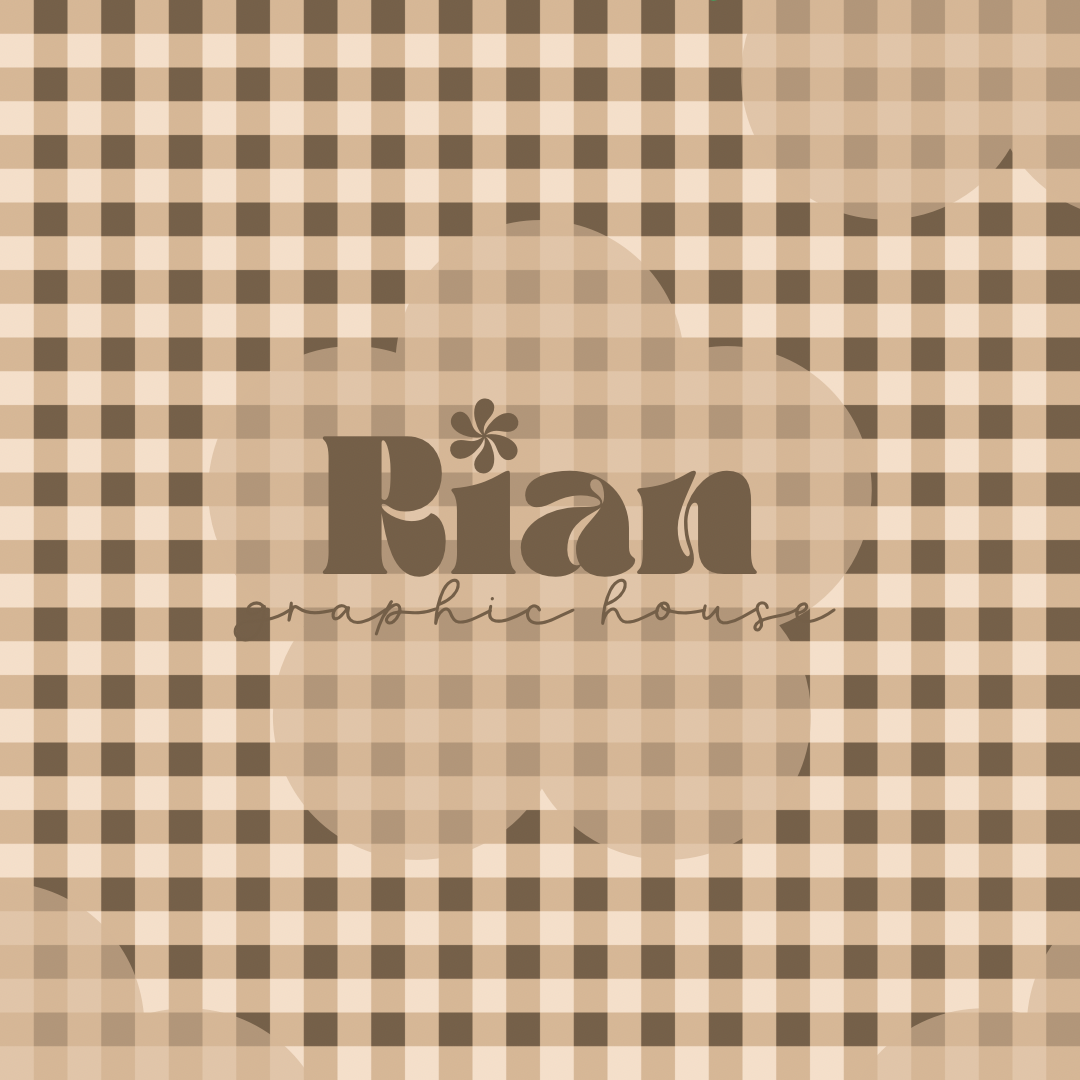 Gingham//Rose Society + Butterfly Cottage Seamless